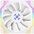 Imagem do Cooler Fan Fortrek Frosty Rainbow Branco