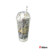 Copo Tampa Bolha com Canudo e Led 450ml - ELETRONICOS, ACESSORIOS, CELULAR, COMPUTADOR E INFORMATICA é na iT-Shine