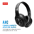 Fone de Ouvido AIWA Bluetooth, Cancelamento de ruído, Dobrável - AWS-HP-02-B Preto na internet