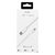 Cabo MFi Strong Cable em Nylon Branco - 2m