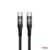 CABO TURBO BALISTICO TIPO C / TIPO C RAPTOR 65W 1M GSHIELD - comprar online