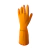 GUANTE DE LATEX NARANJA GAMISOL DE USO DOMESTICO INTERIOR FLOCADO LARGO 32CM - comprar online