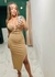 Vestido Nude