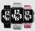 Pulseira Couro Com Glitter - 38/40/41mm