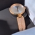 RELÓGIO FEMININO CLÁSSICO COM PEDRAS | ROSE GOLD - loja online