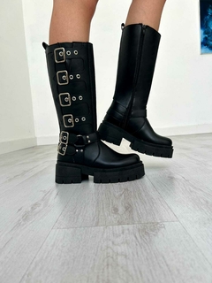 Botas BIKER con hebillas - comprar online