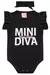 Body Mini Diva com faixa de cabelo