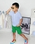 Camisa Gola Polo Infantil Masculina Branca