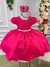 Vestido Linha Festas Pink Laço nas costas
