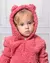 Moletom Teddy Capuz para Bebê Polar Goiaba - comprar online