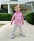 Camisa Social Infantil Rosa Masculina