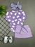 Conjunto Body+Mini Saia Bebê