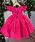 Vestido Linha Festas Infantil Pink Flores Jardim Encantado - comprar online