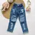 Calça jeans Destroyed Infantil Feminina