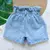 Short Saia jeans na internet