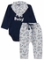 Conjunto Manga Longa Bebê 3 pçs