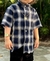 Camisa Xadrez Azul Marinho