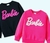 Moletom Rosa Barbie