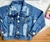 Jaqueta Jeans Destroyed