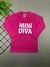 Blusa Manga Longa Pink Mini Diva