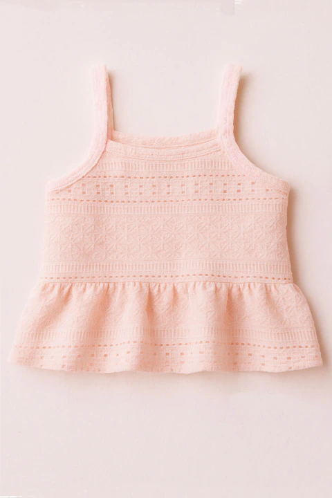 Conjunto Remera con volados y Short "Ornella"