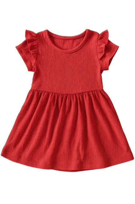 Vestido manga corta Bambulla Algodón 100%