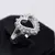 Anillo De Corazón Con Piedras - comprar en línea