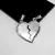 Dije Corazón Partido/Pareja De Plata - comprar en línea