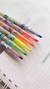 MARCA TEXTO PONTA DUPLA FLUORESCENTE STITCH