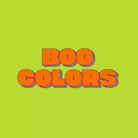 Boo Colors