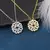 Imagem do Crystal Heart Charm - Colar Trevo de Quatro Folhas Magnético de Luxo