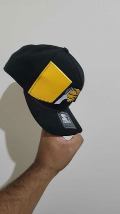 Bone Aba Reta NBA starter black label masculino na internet
