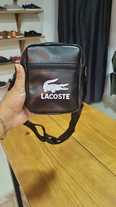 beg masculina transfersal em couro sintetico