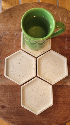 PORTA-COPOS HEXAGONAIS - comprar online
