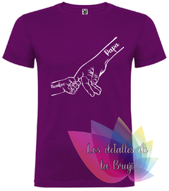 Camiseta mano padre e hij@ - Los detalles de la bruji