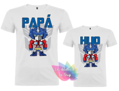 Camiseta Optimus Padres e hij@s - Los detalles de la bruji