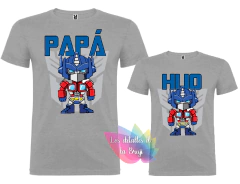 Camiseta Optimus Padres e hij@s - tienda en línea