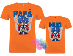 Camiseta Optimus Padres e hij@s