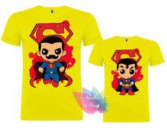Camiseta Superman Padres e hij@s - comprar en línea