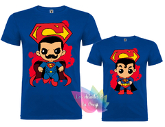 Camiseta Superman Padres e hij@s