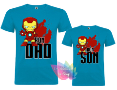 Camiseta Iron Man Padres e hij@s - tienda en línea