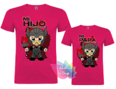 Camiseta Thor Padres e hij@s - Los detalles de la bruji