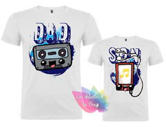 Camiseta Retromusica Padres e hij@s en internet