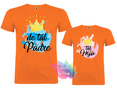 Camiseta de tal padre tal hija Padres e hij@s - comprar en línea