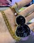 Imagen de Dije/Collar San Juditas Tadeo piedra con zirconias-chapado en oro (Elaborado a mano)