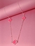 Colar trevo 3 folhas