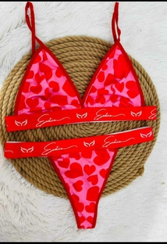 bralette estampado