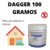 Dagger 100 gramos cebo atrayente atrapamoscas mata moscas