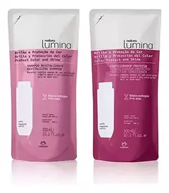 Repuesto shampoo y acondicionador brillo y protección del color