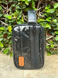 Neceser matelasse negro - comprar online